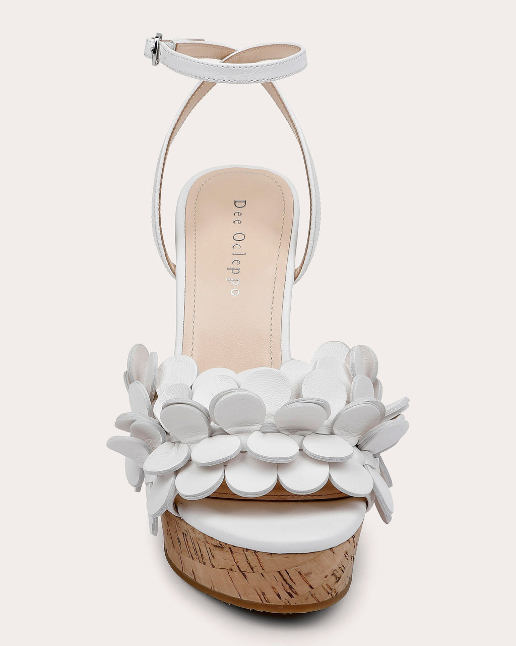 Madrid Embellished Leather Wedge