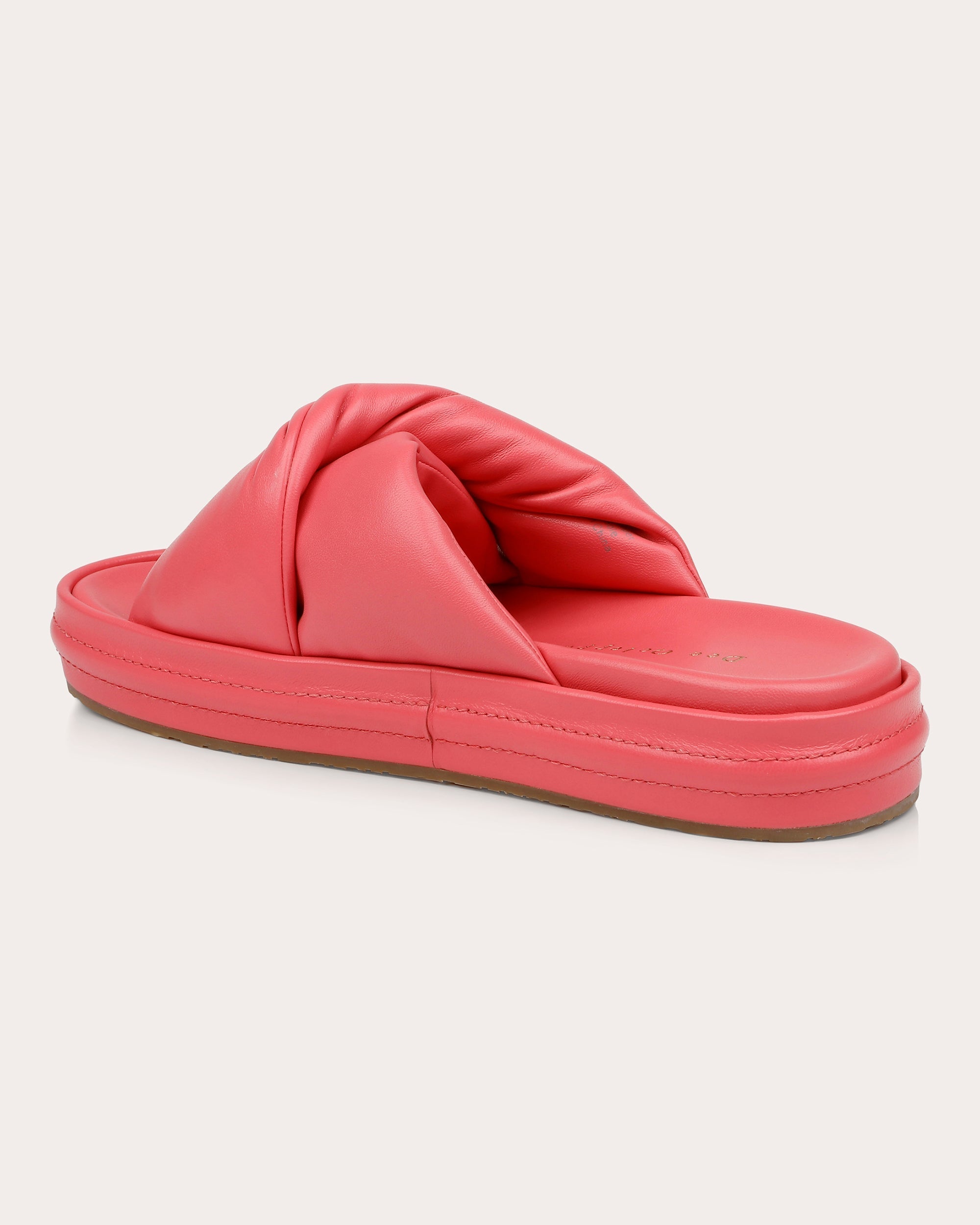 Milan Twisted-Leather Sandal