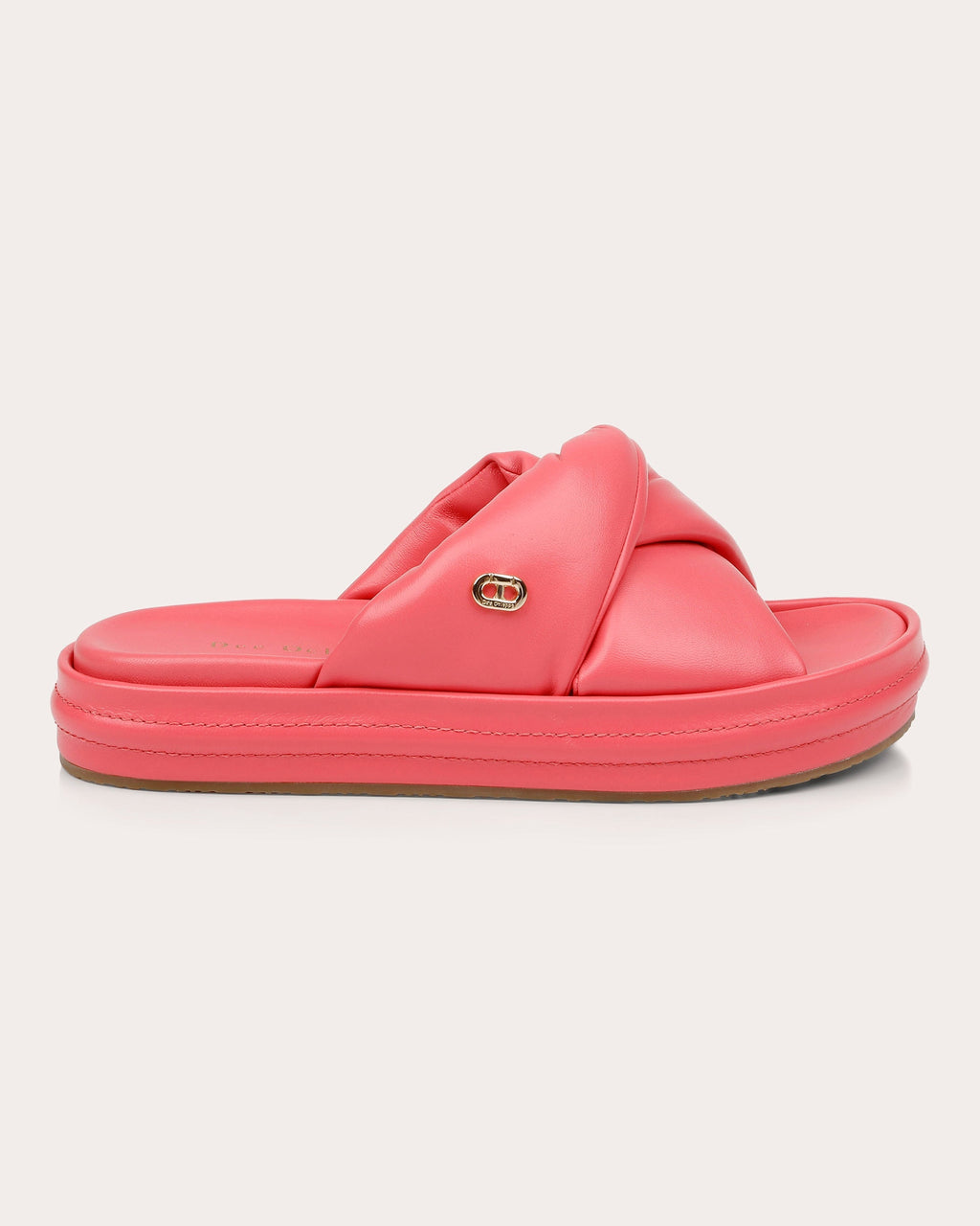 Milan Twisted-Leather Sandal