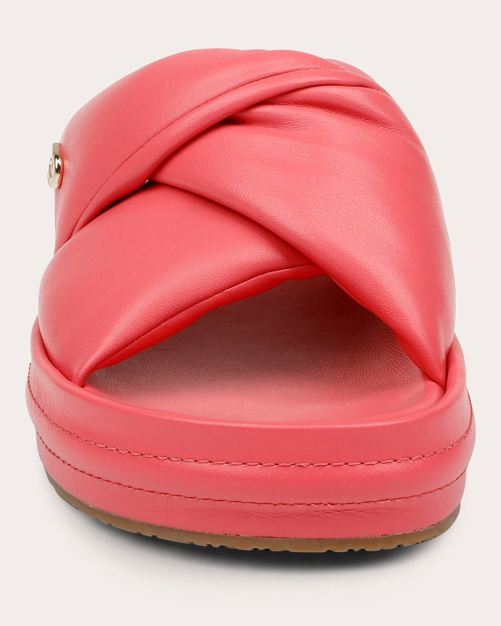 Milan Twisted-Leather Sandal