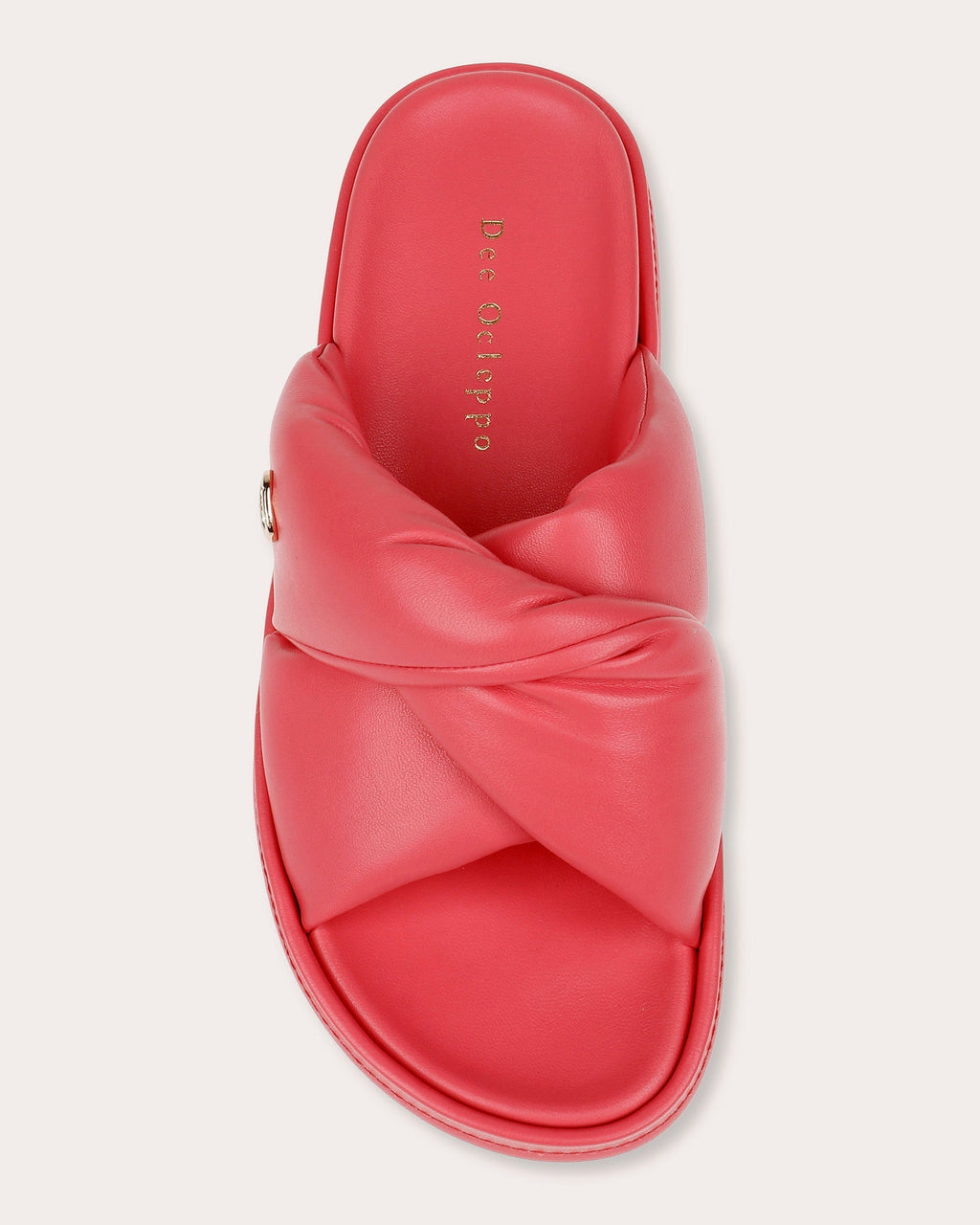 Milan Twisted-Leather Sandal