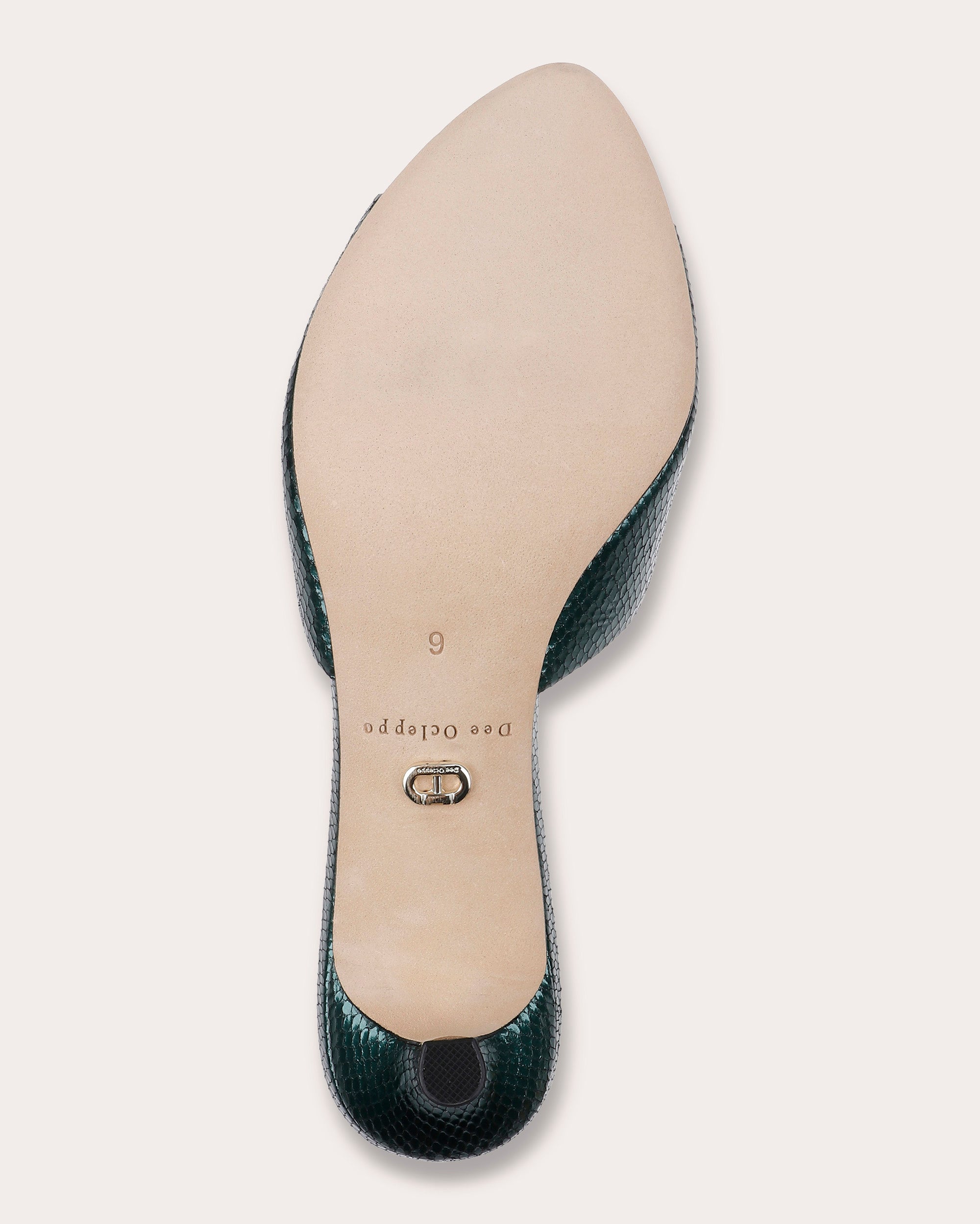 Bogota Embossed Metallic-Leather Mule