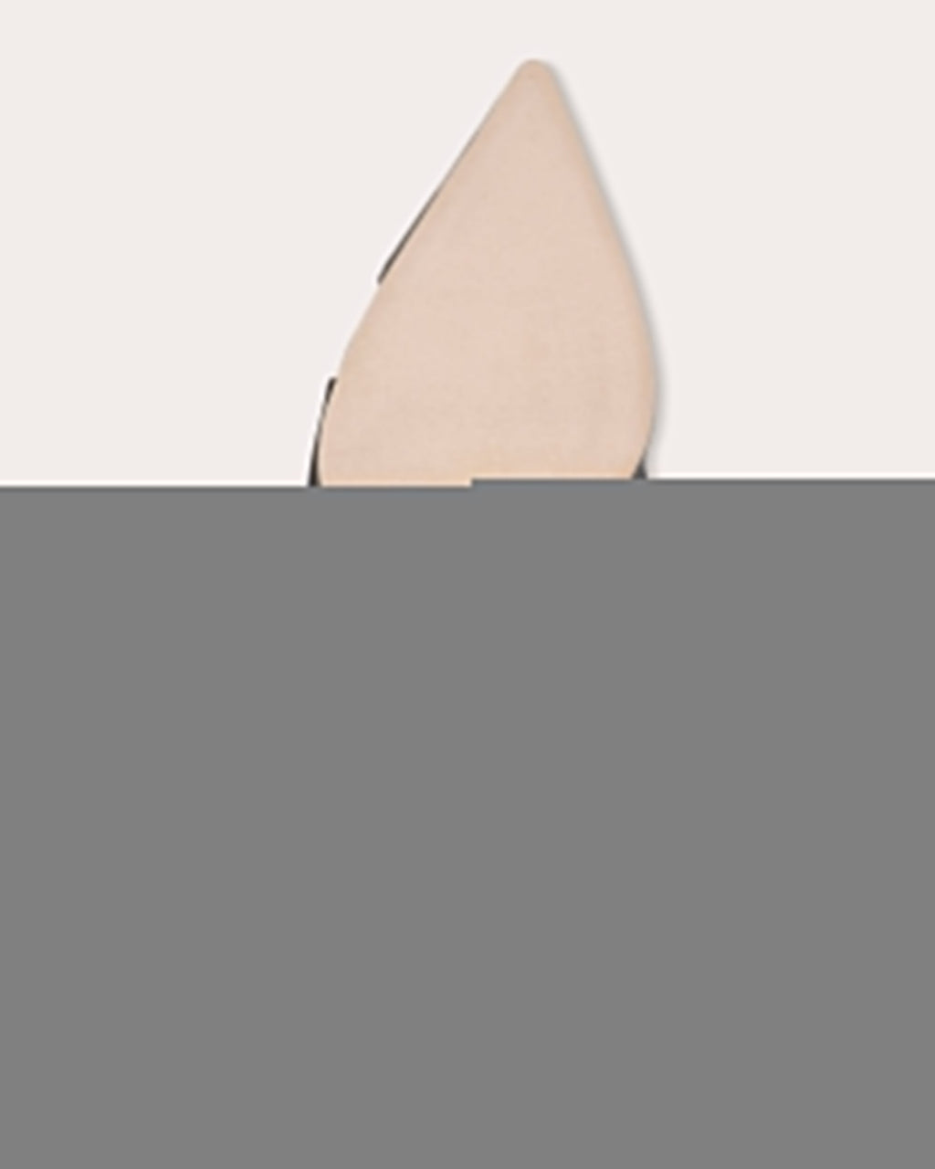 Caracas Knotted Bow Leather and Mesh Slingback Pump