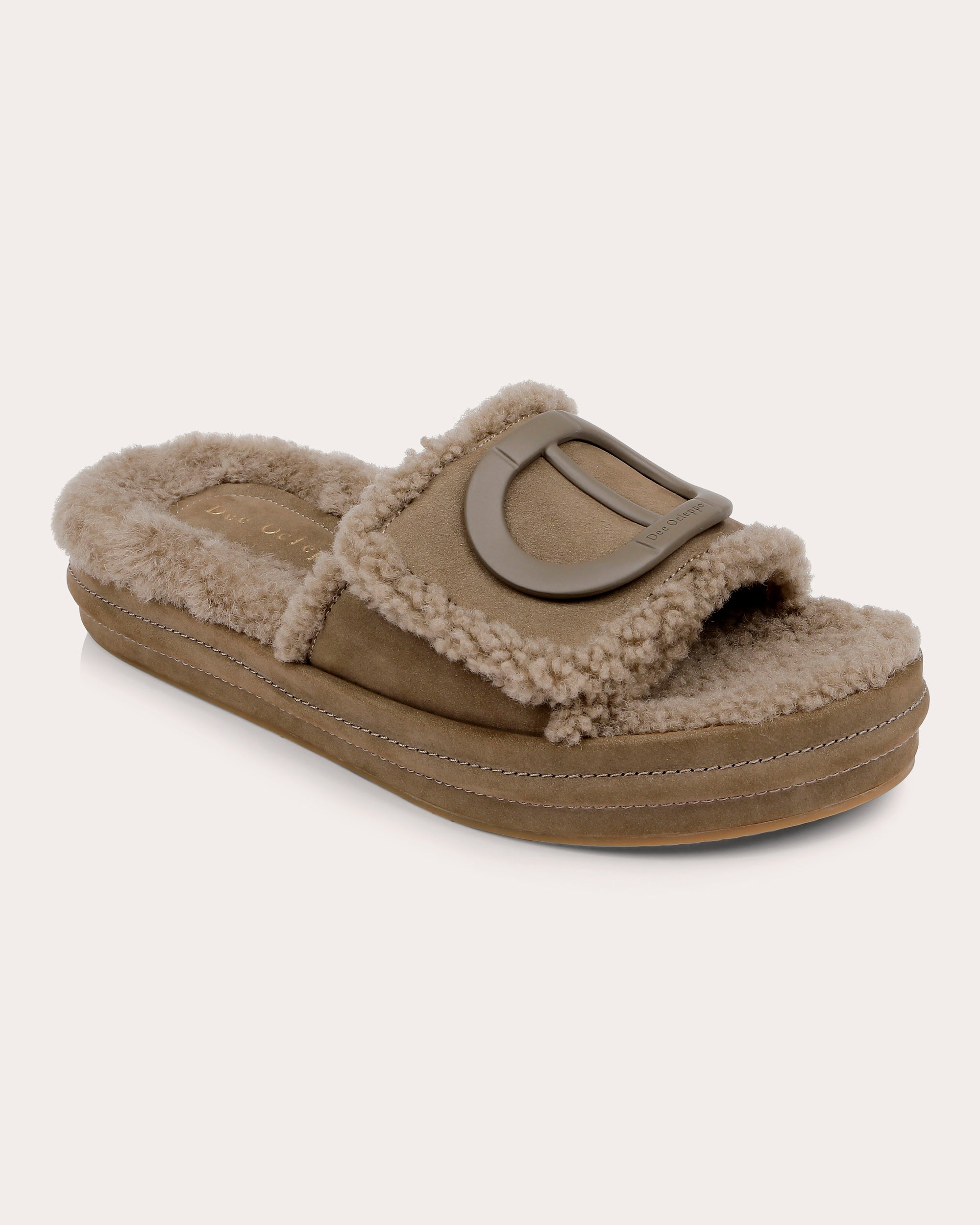 Lima Plush Suede Slide