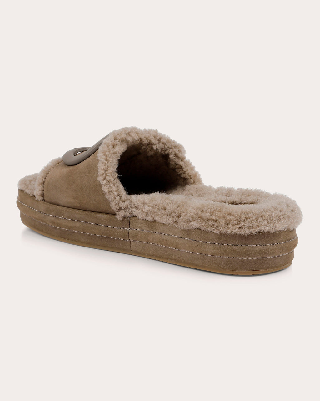 Lima Plush Suede Slide