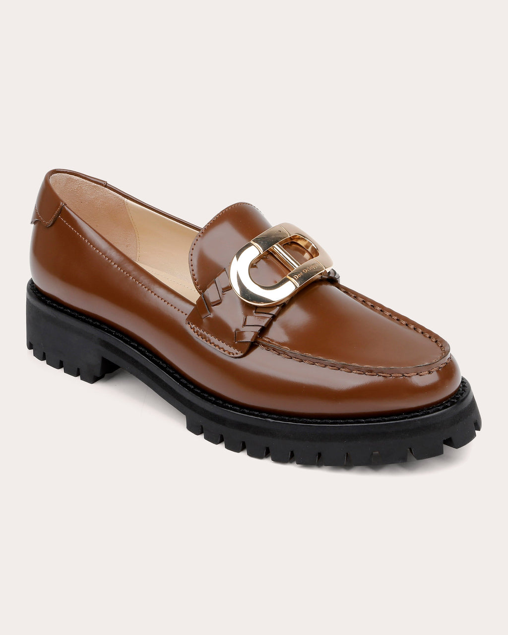 Osaka Glossed Leather Loafer
