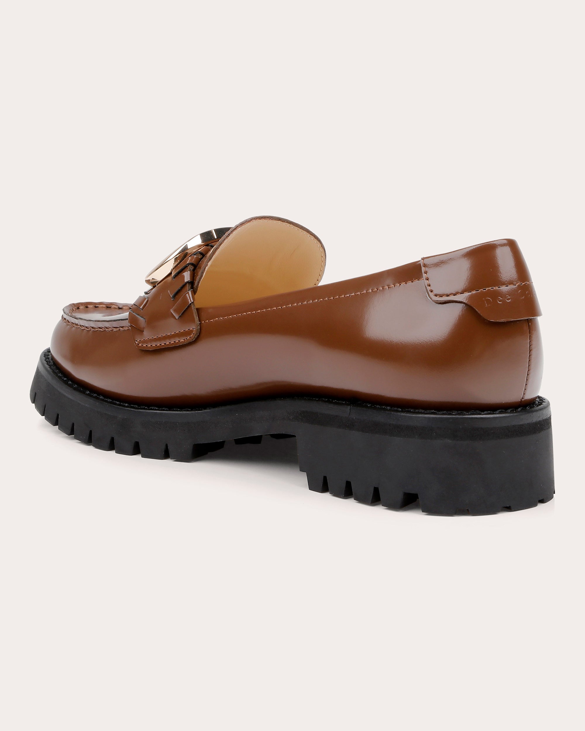 Osaka Glossed Leather Loafer