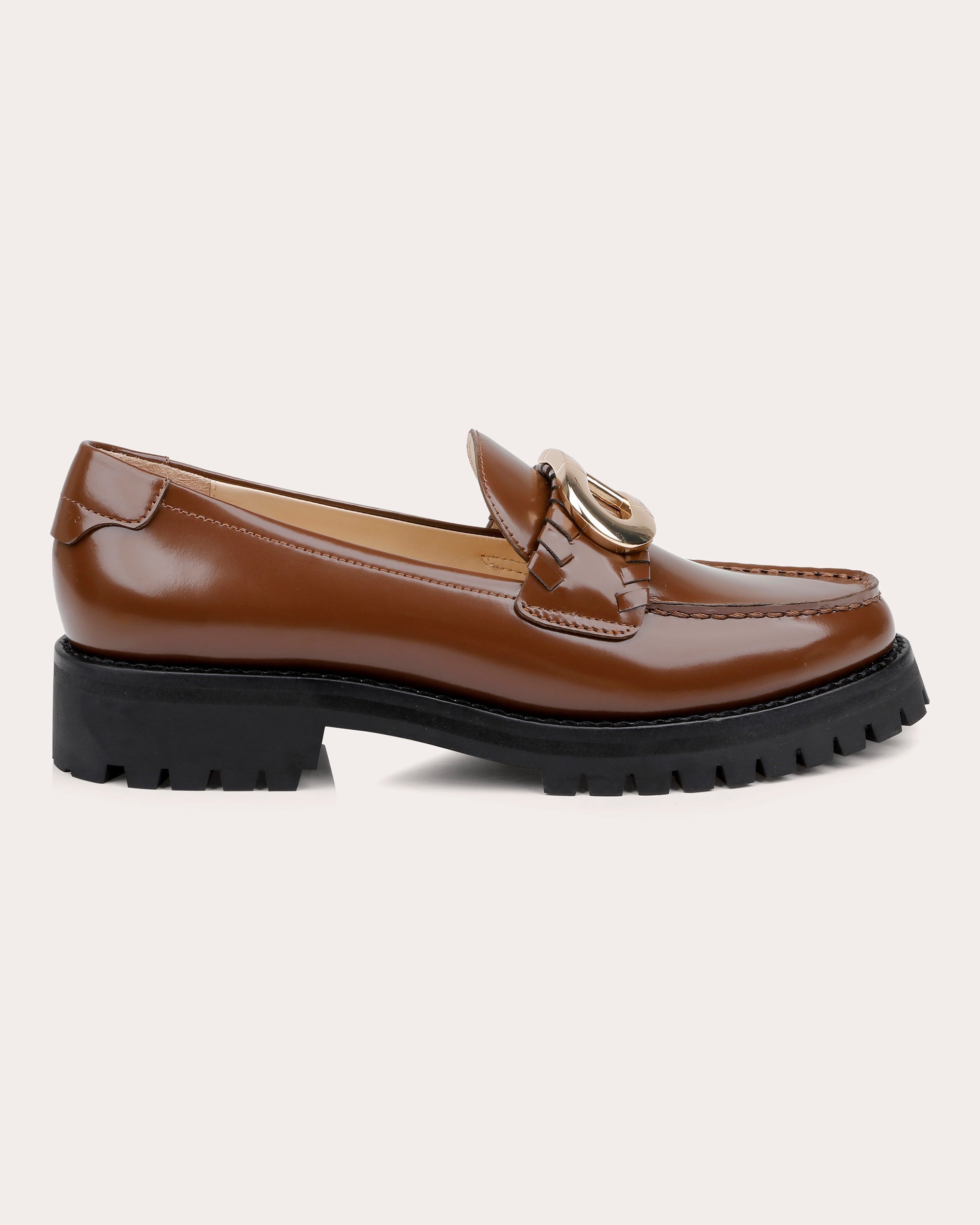 Osaka Glossed Leather Loafer