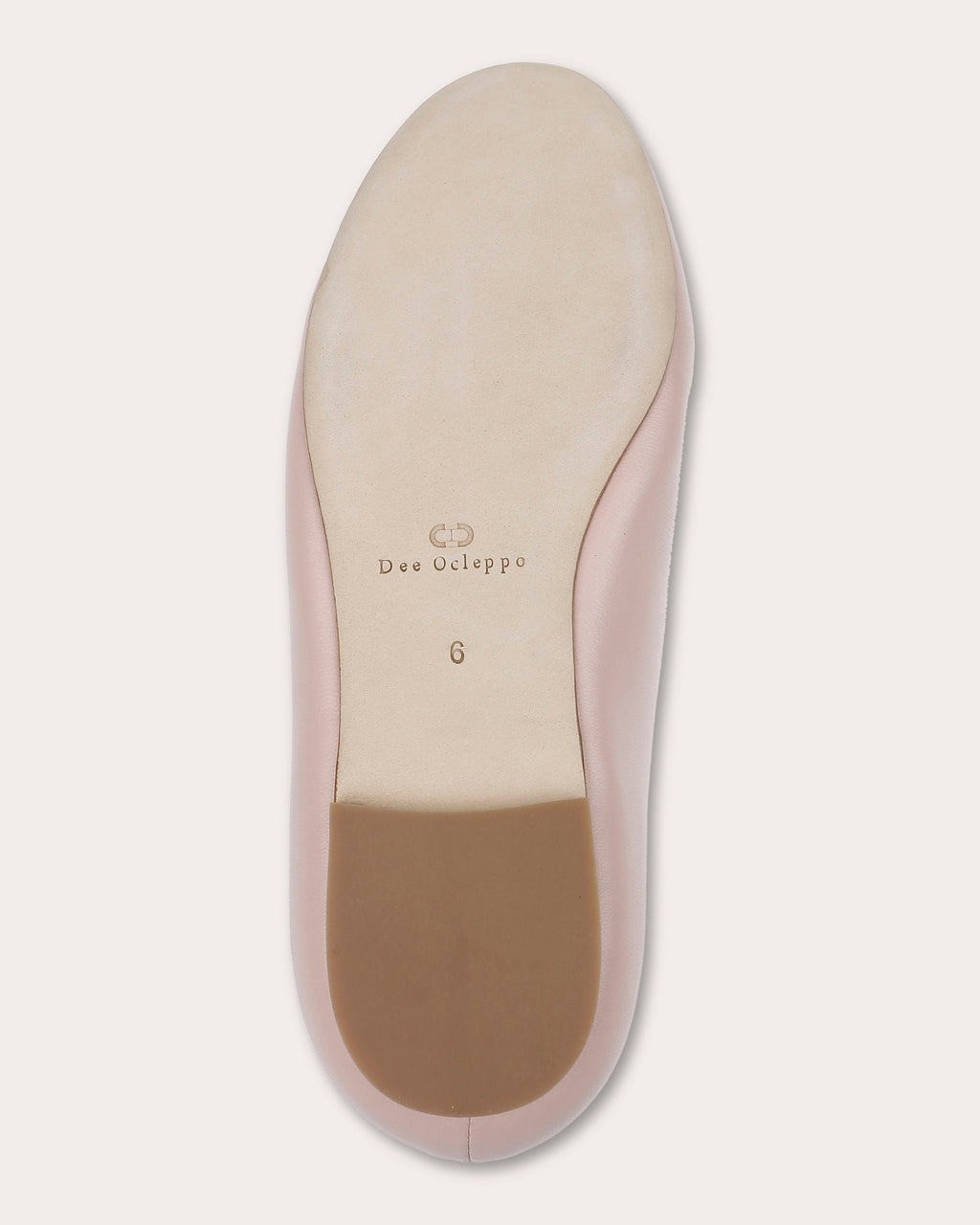 Prague Logo-Embellished Leather Flat