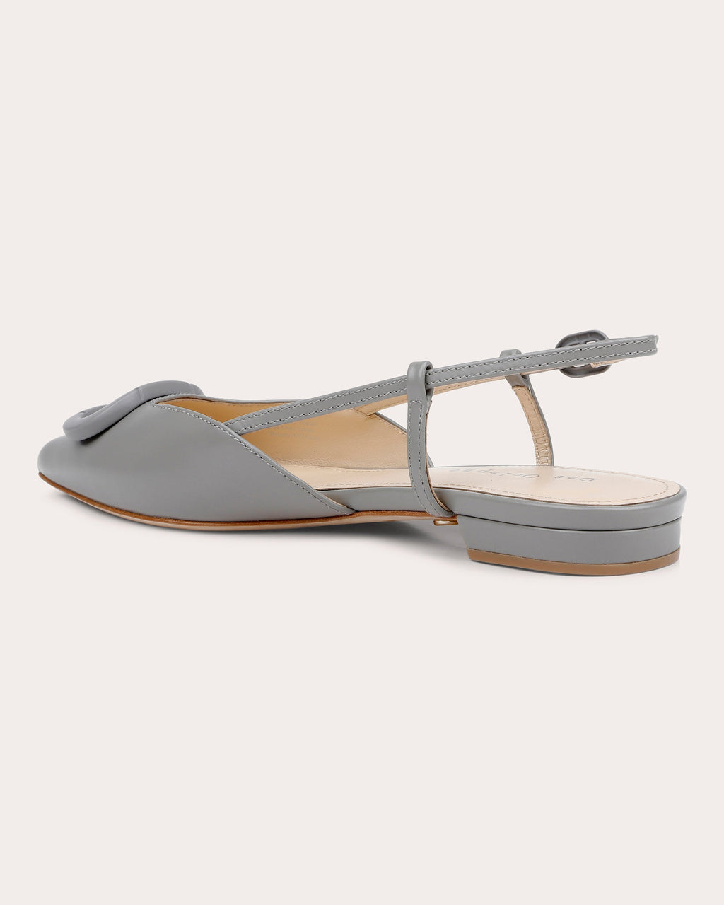 Rome Leather Slingback Flat