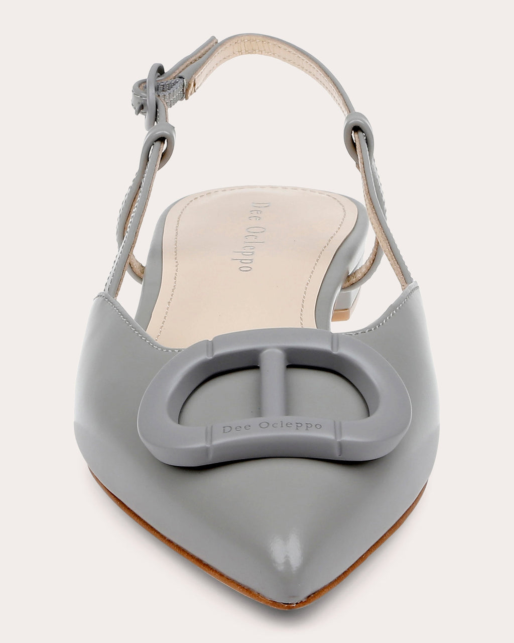 Rome Leather Slingback Flat