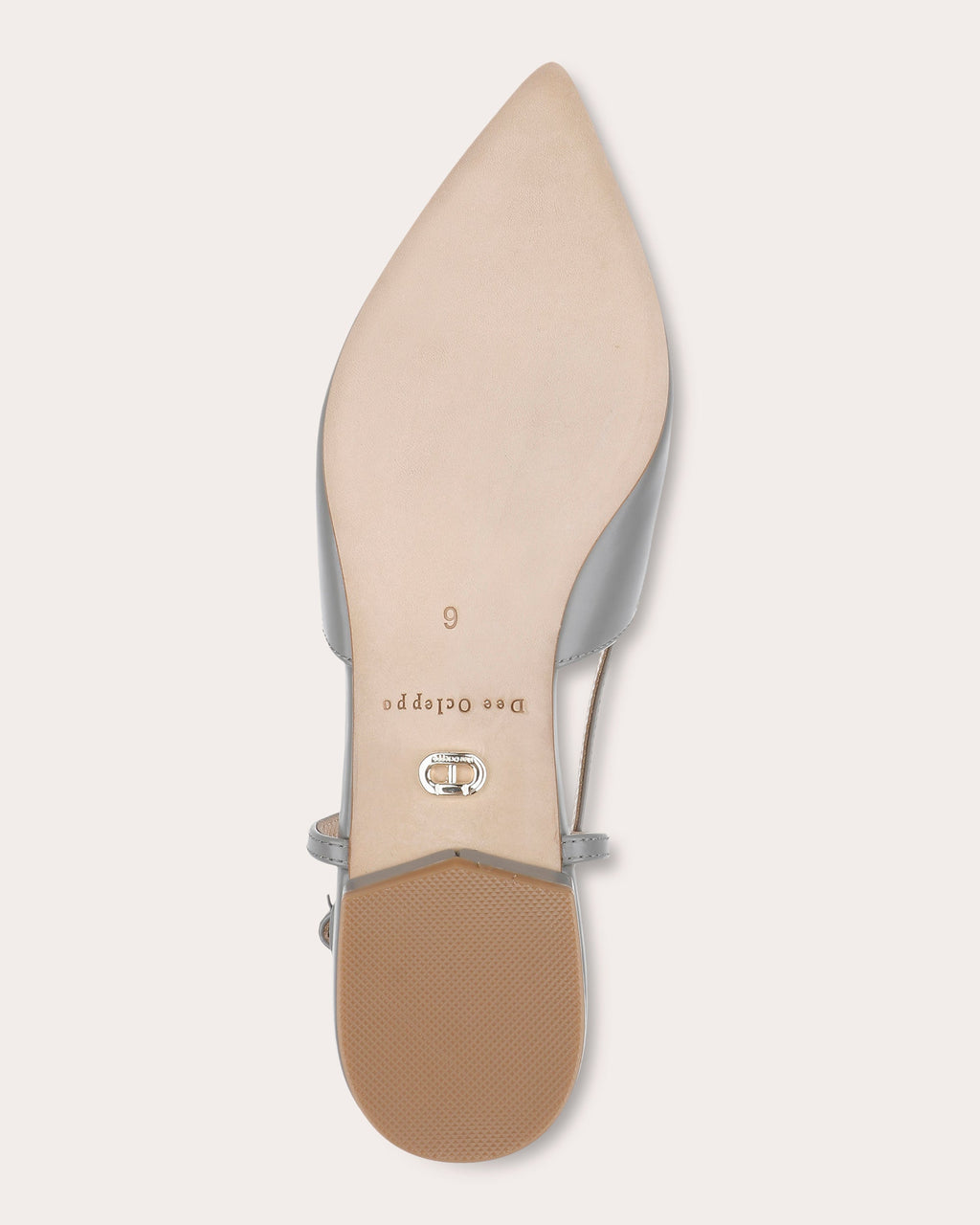 Rome Leather Slingback Flat