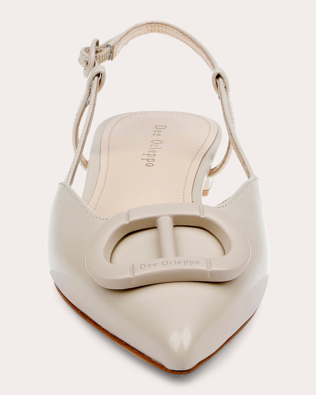 Rome Leather Slingback Flat