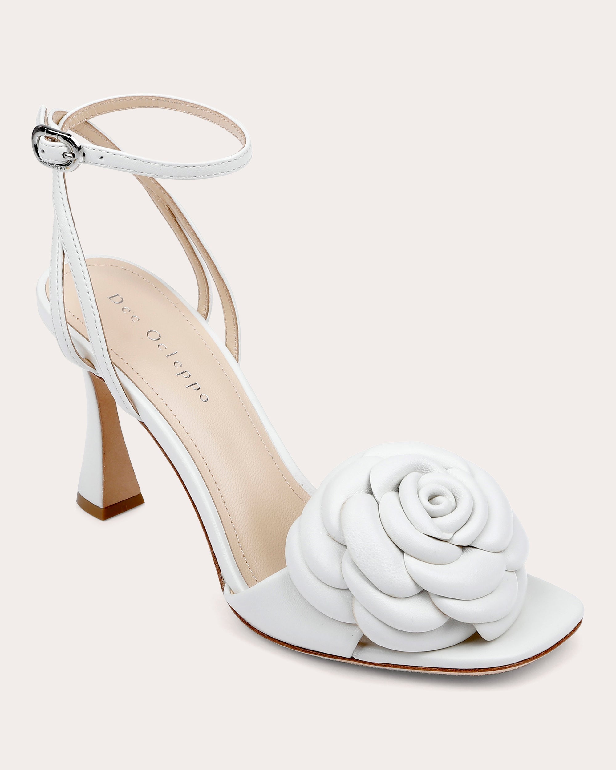 Aurora II Appliquéd Leather Sandal