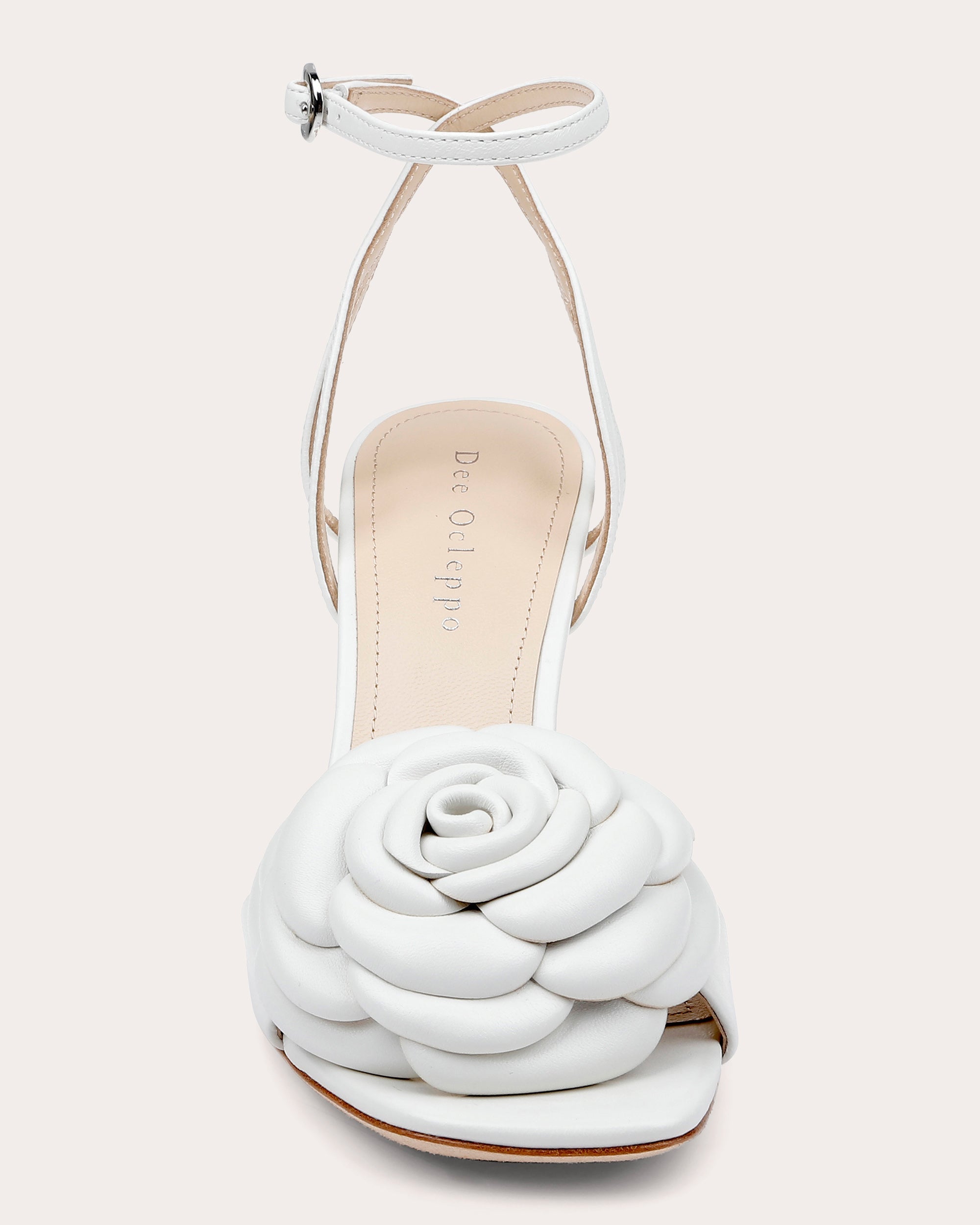 Aurora II Appliquéd Leather Sandal