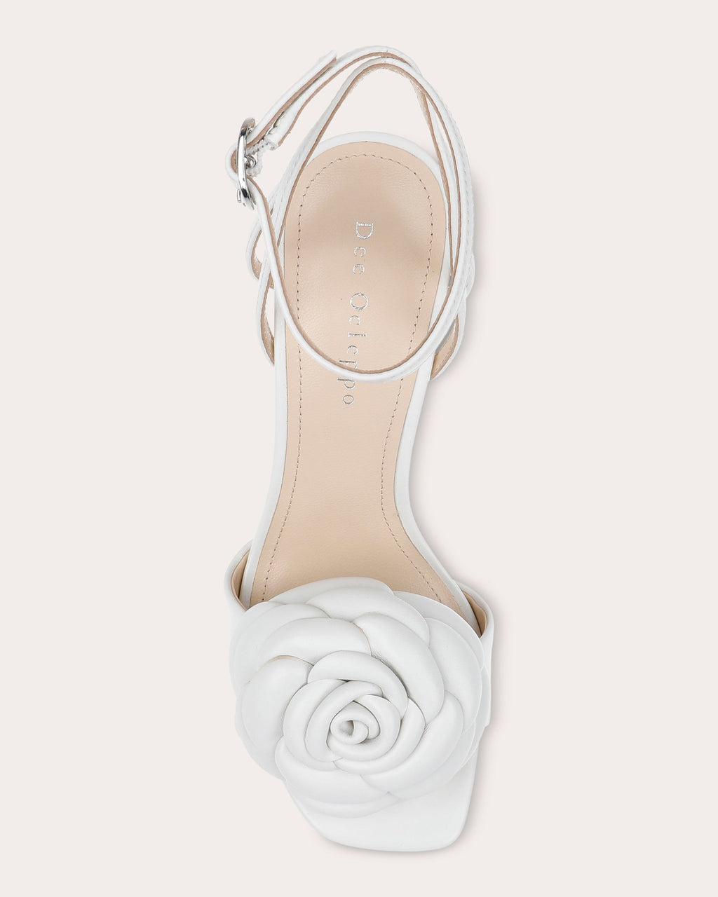 Aurora II Appliquéd Leather Sandal