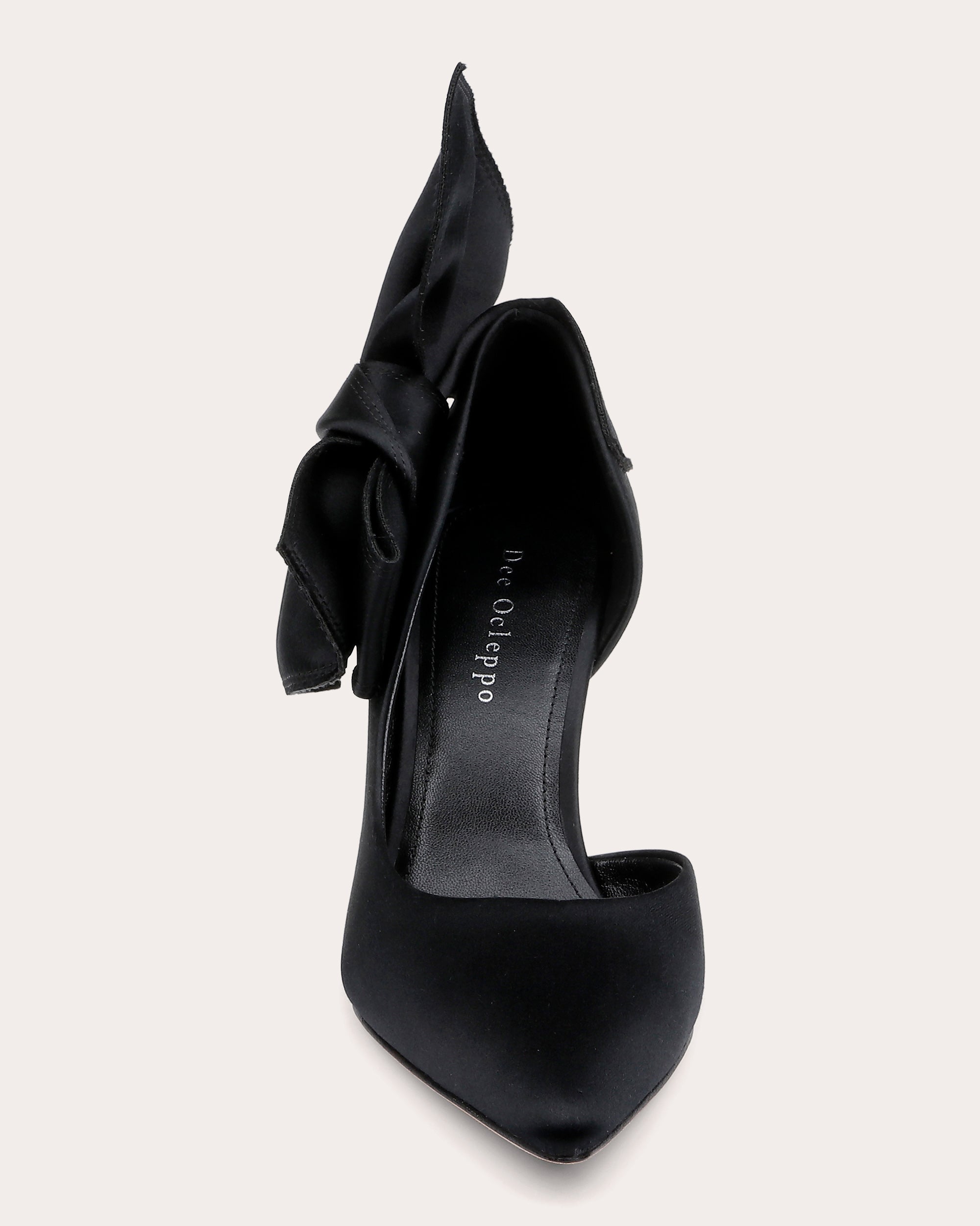 Belmont Bow-Embellished Satin Pump