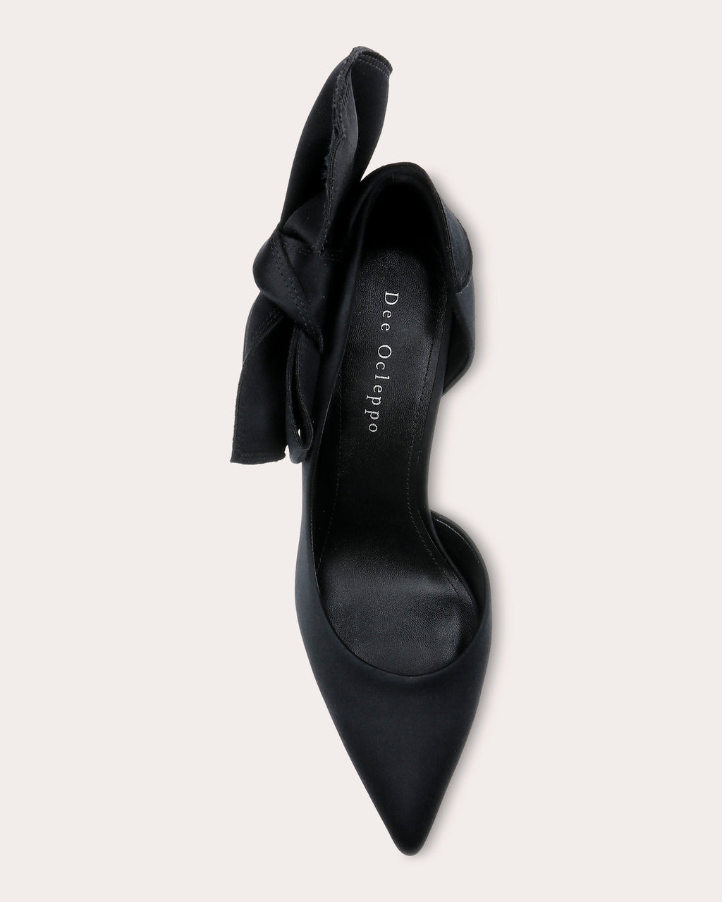 Belmont Bow-Embellished Satin Pump