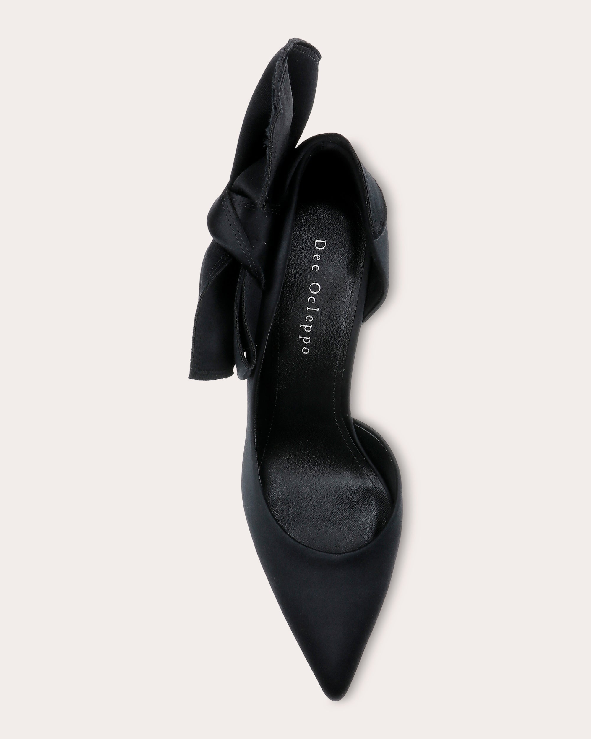 Belmont Bow-Embellished Satin Pump