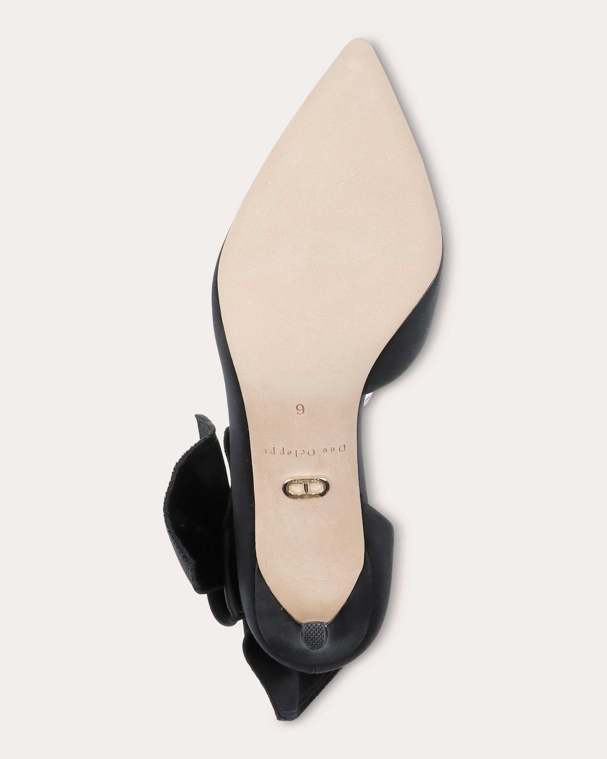 Belmont Bow-Embellished Satin Pump