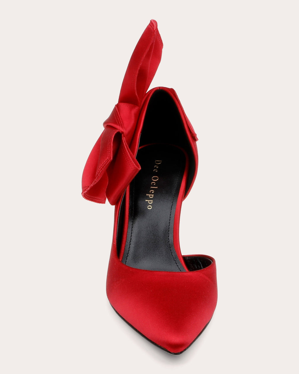 Belmont Bow-Embellished Satin Pump