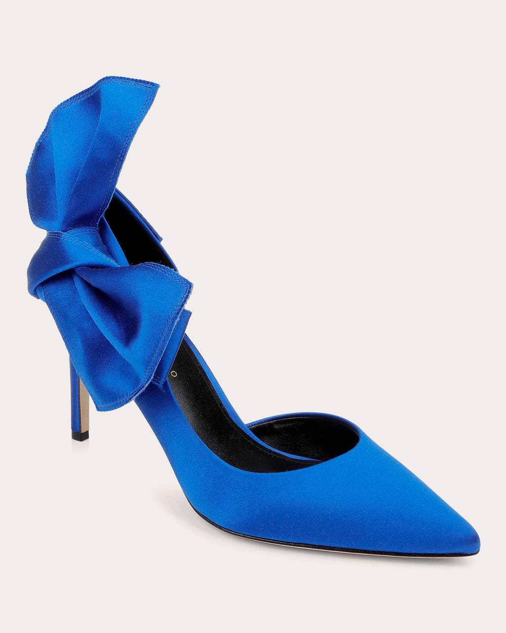 Belmont Bow-Embellished Satin Pump
