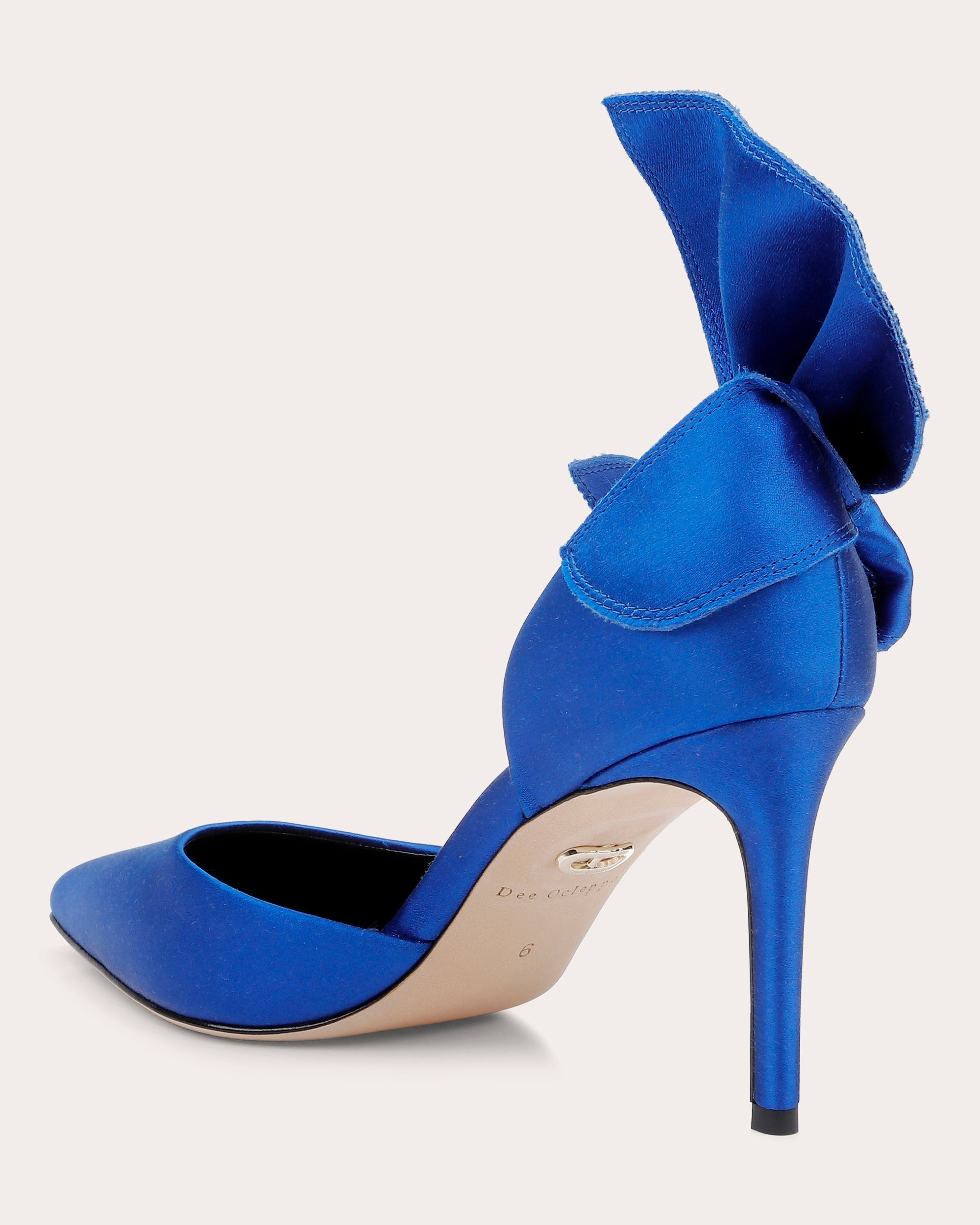 Belmont Bow-Embellished Satin Pump