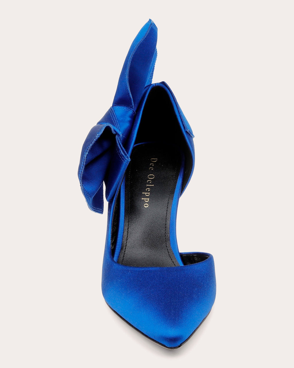 Belmont Bow-Embellished Satin Pump