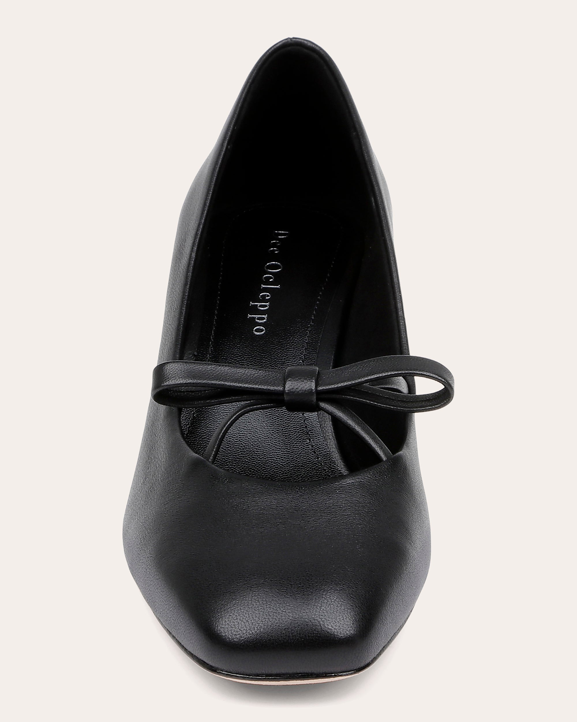 Zion Bow-Embellished Leather Pump