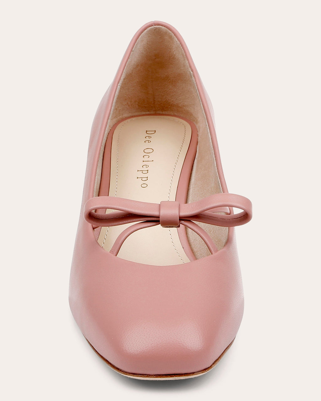 Zion Bow-Embellished Leather Pump