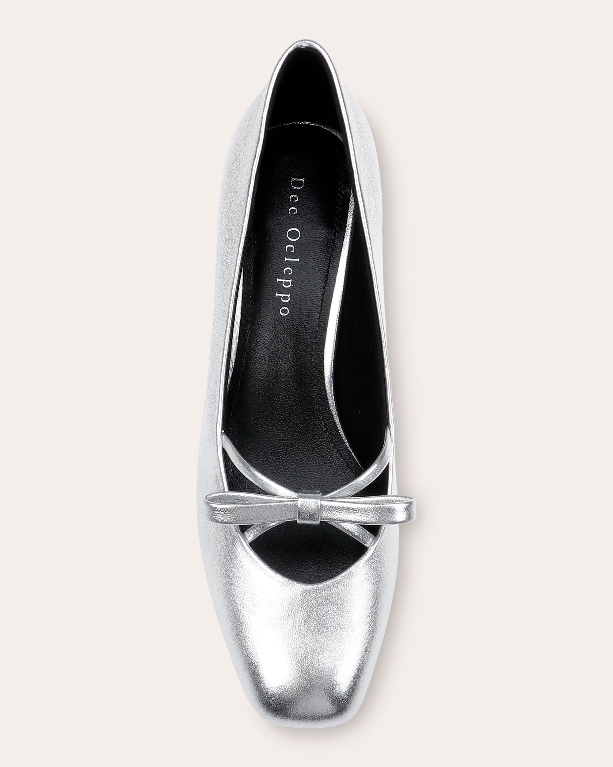 Zion Bow-Embellished Metallic-Leather Pump