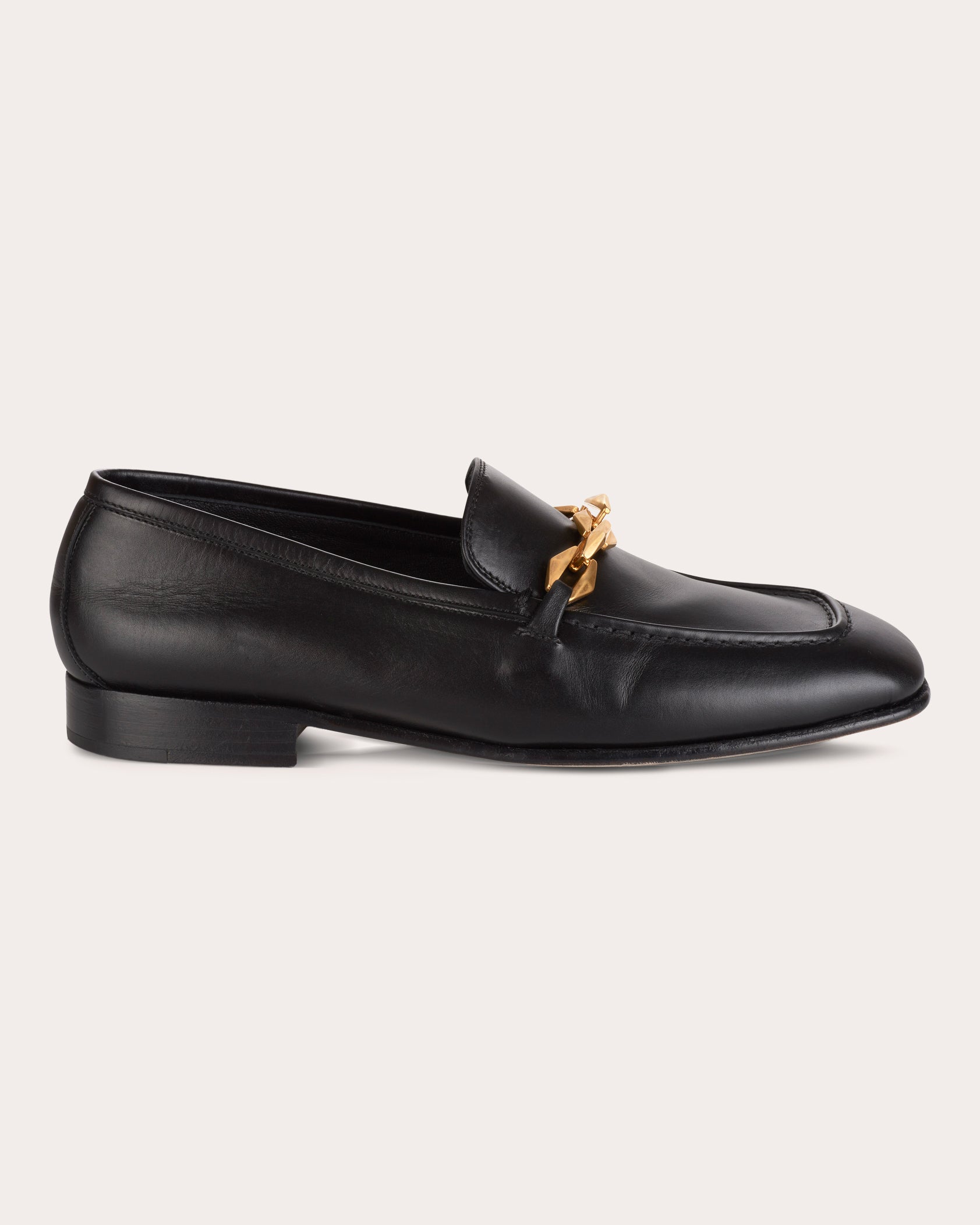 Diamond Tilda Embellished Leather Loafer