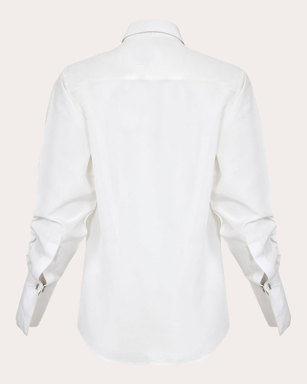 Pintucked Silk-Taffeta Tuxedo Shirt