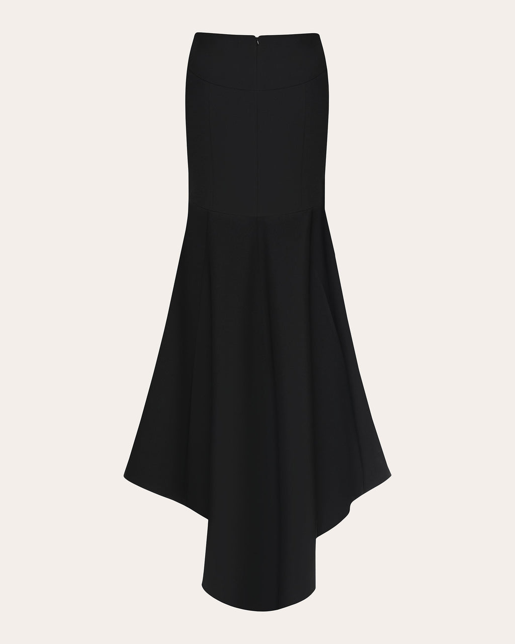 May Asymmetric Crepe Maxi Skirt