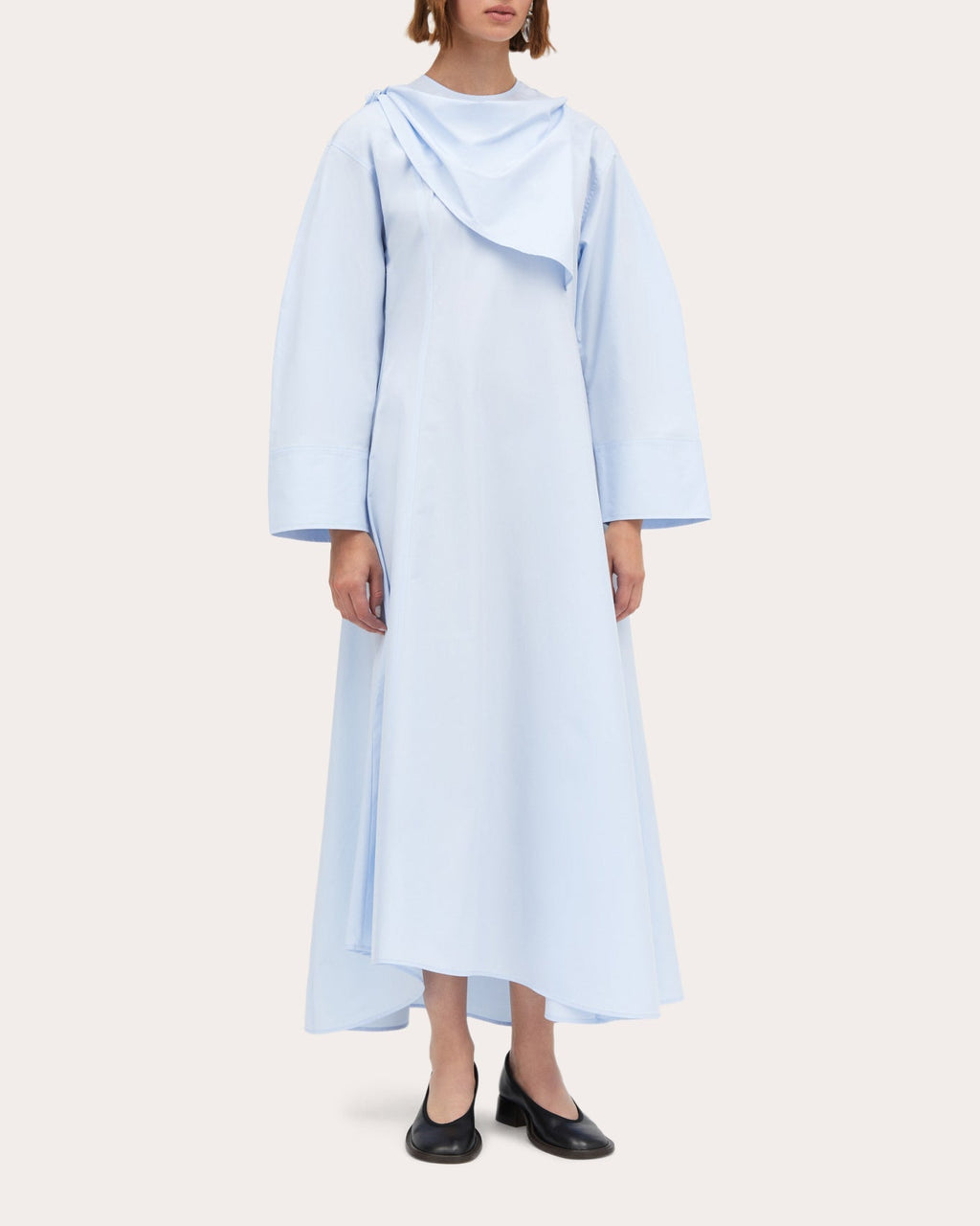 Daisy Cotton-Poplin Midi Dress