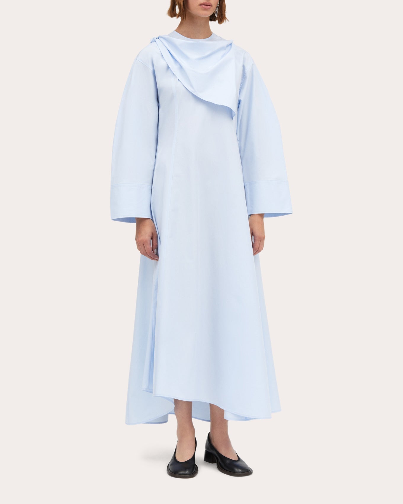 Daisy Cotton-Poplin Midi Dress