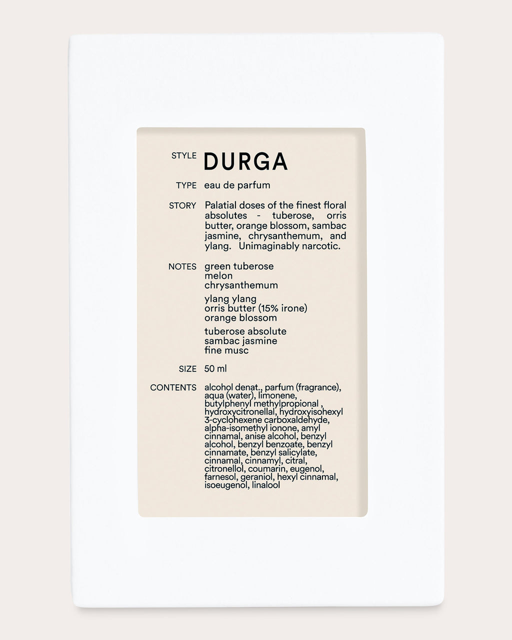 Durga Eau de Parfum 50ml