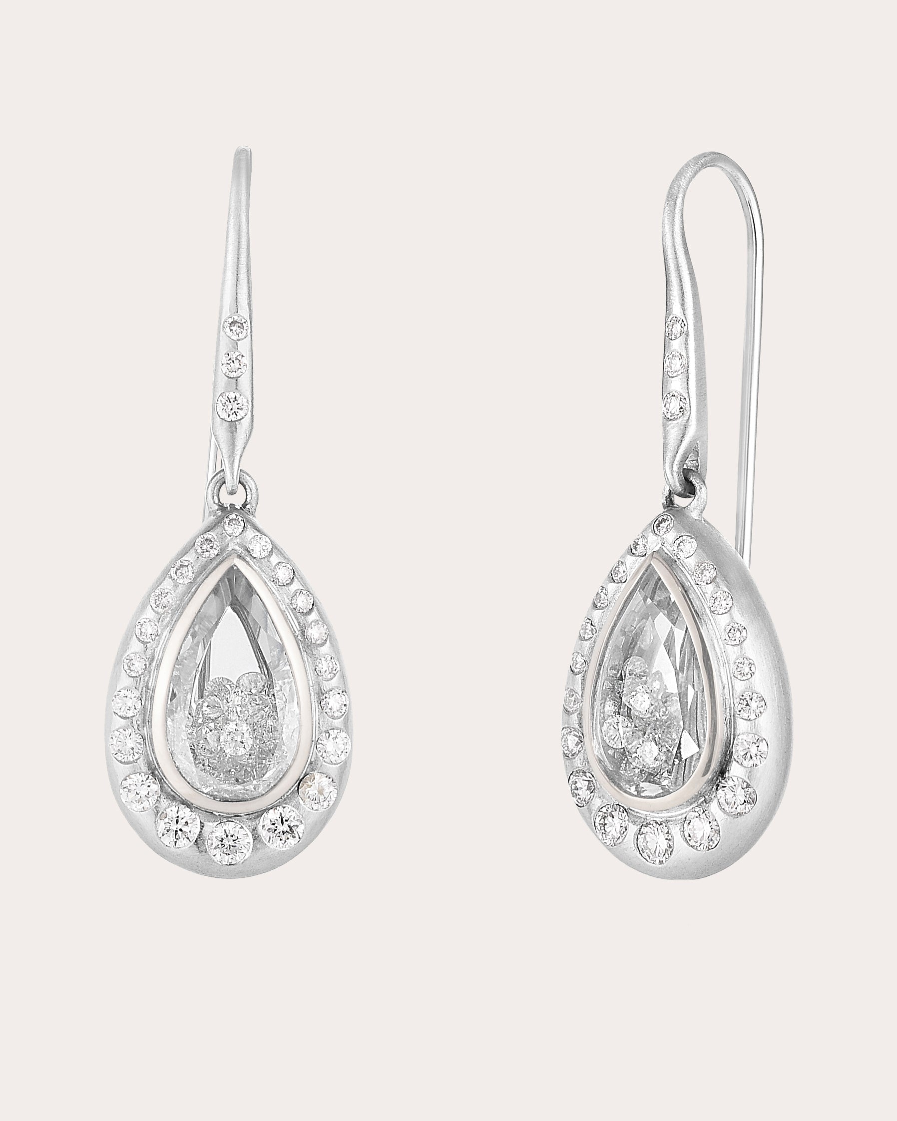 Pingo 18K Gold Crystal and Diamond Pavé Shaker Earrings