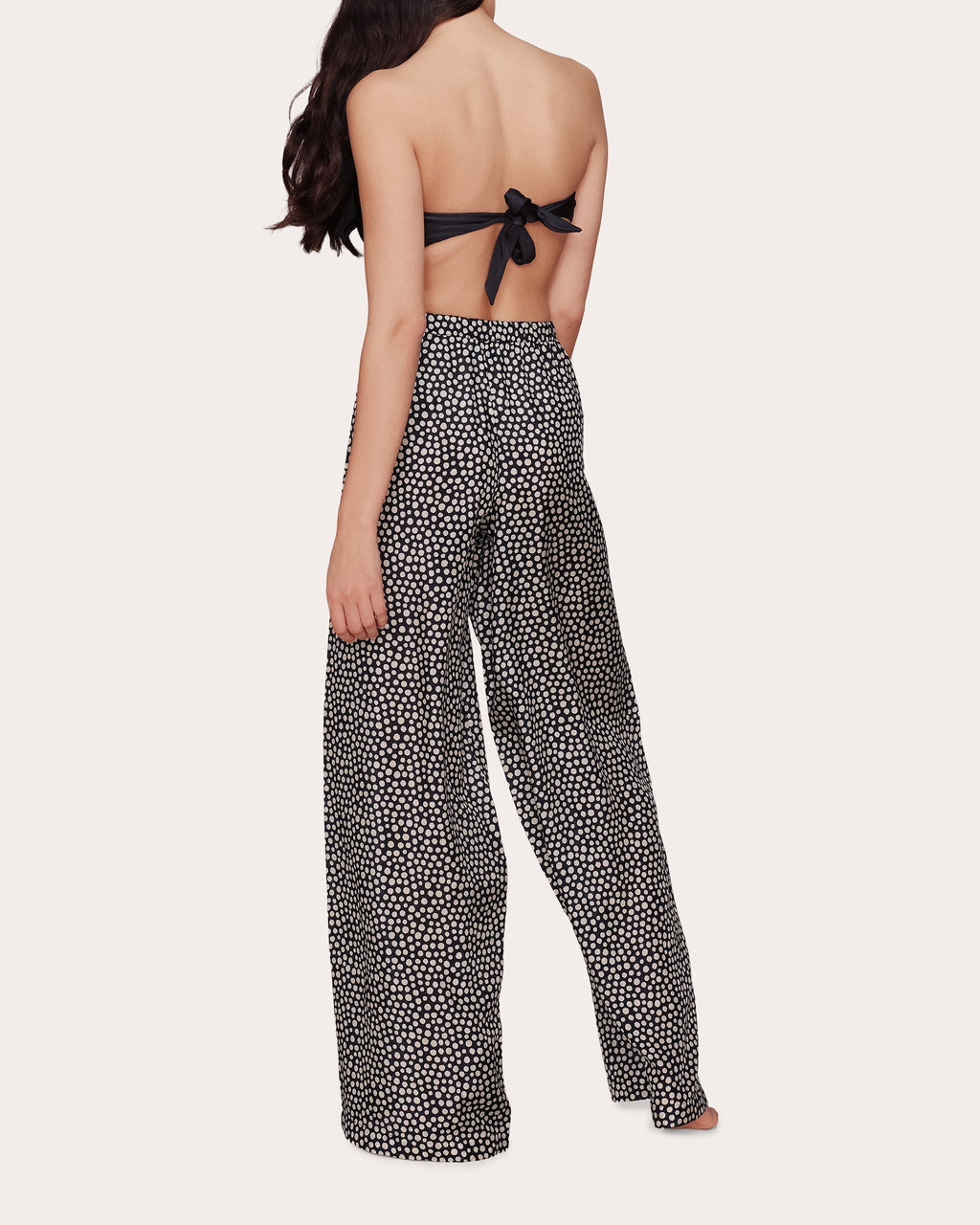 Amelie Printed Silk Pants
