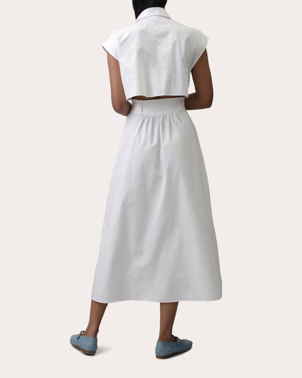 Parker Cotton-Poplin Midi Dress