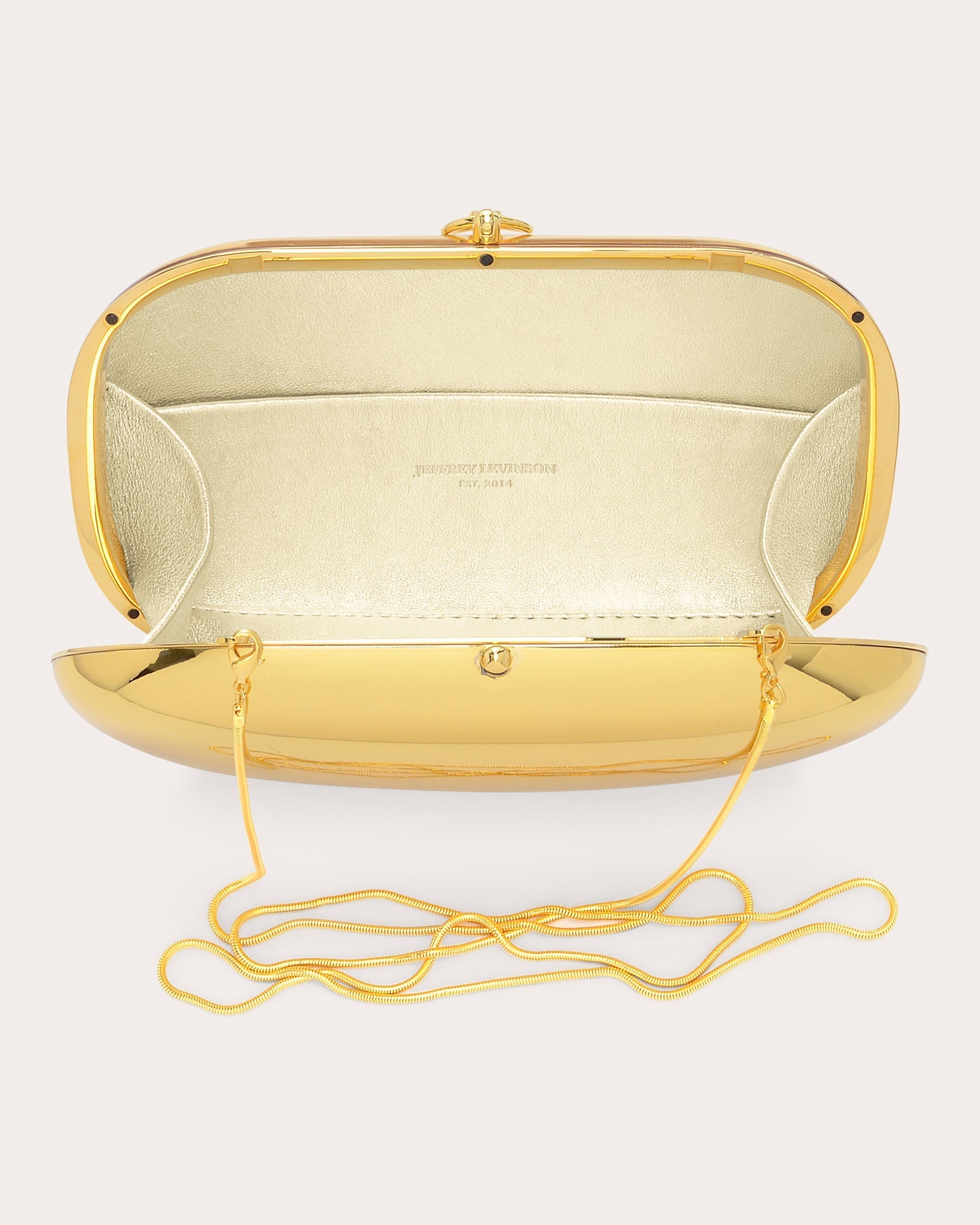 Elina Plus Mirrored Clutch