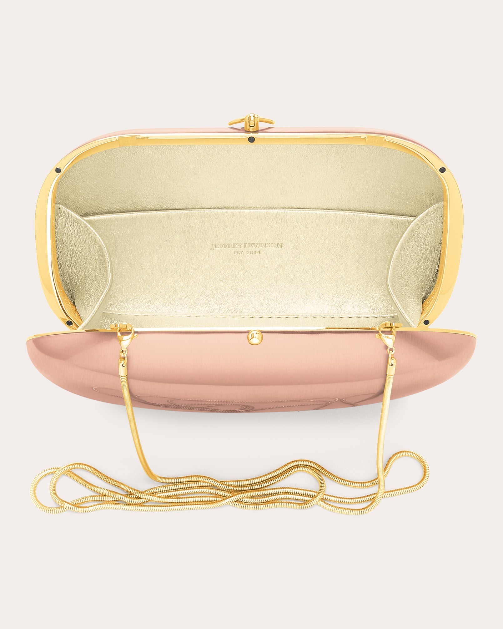 Elina Plus Satin Mirrored Clutch