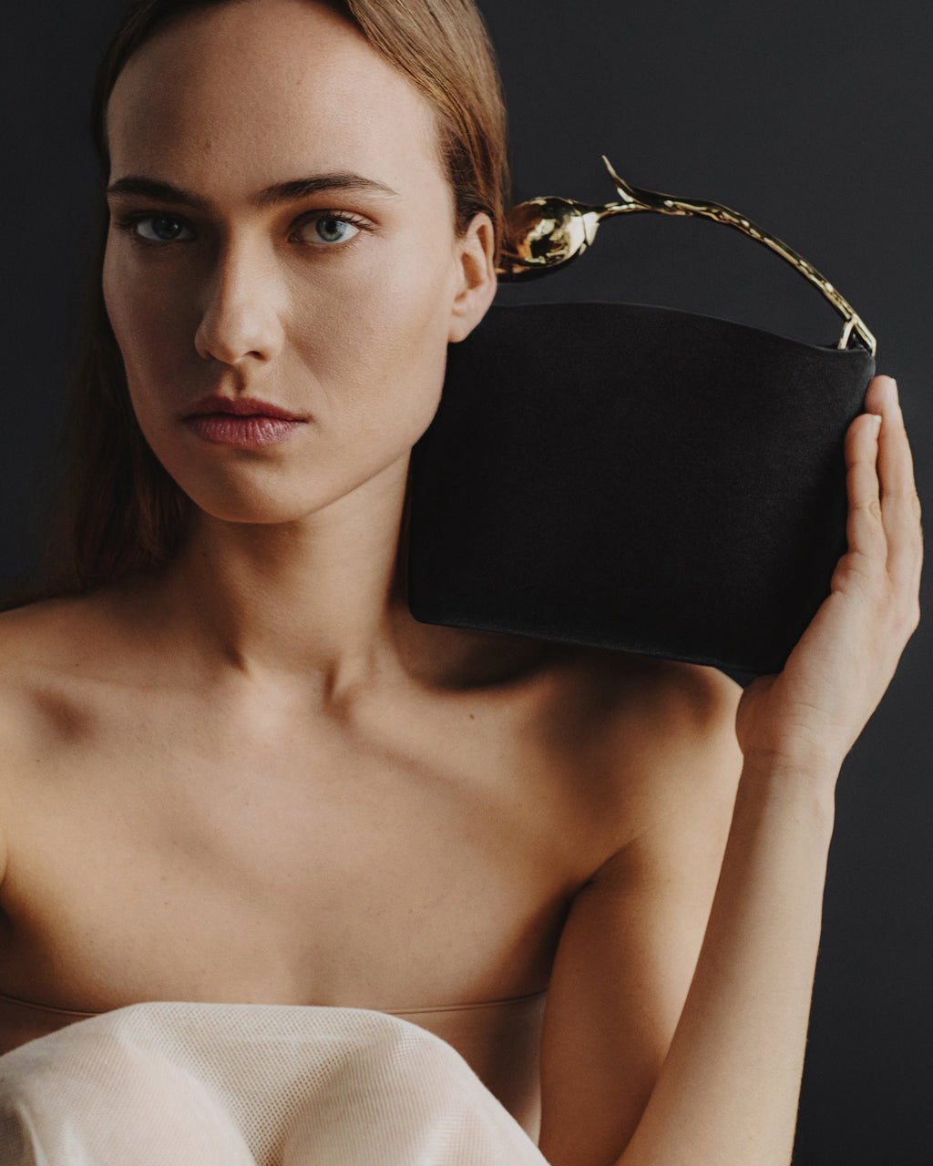 Mini Bloom Velvet Bag