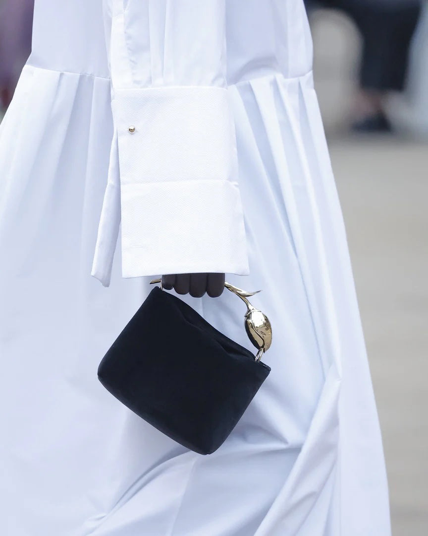 Mini Bloom Velvet Bag