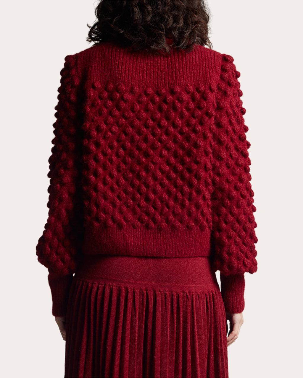 Camila Textured Alpaca-Blend Sweater