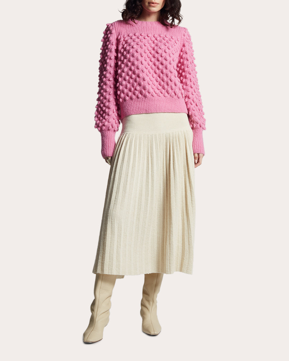 Camila Textured Alpaca-Blend Sweater