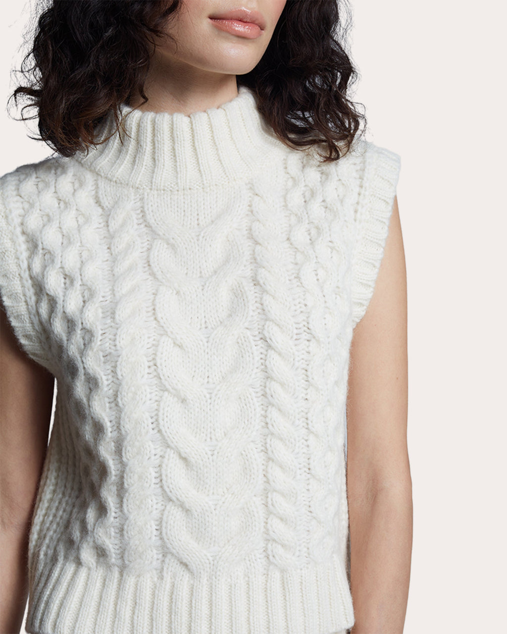 Ada Cable-Knit Alpaca-Blend Sweater