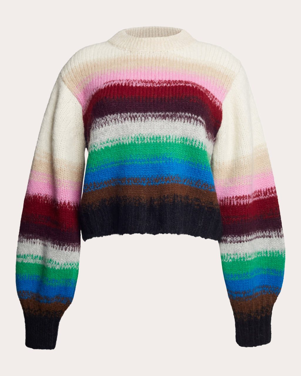 Haley Ombre Alpaca-Blend Sweater