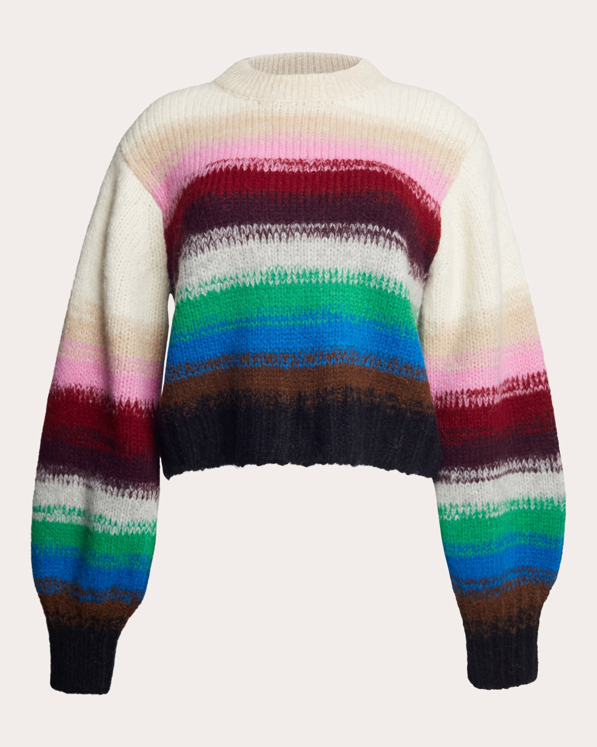 Haley Ombre Alpaca-Blend Sweater