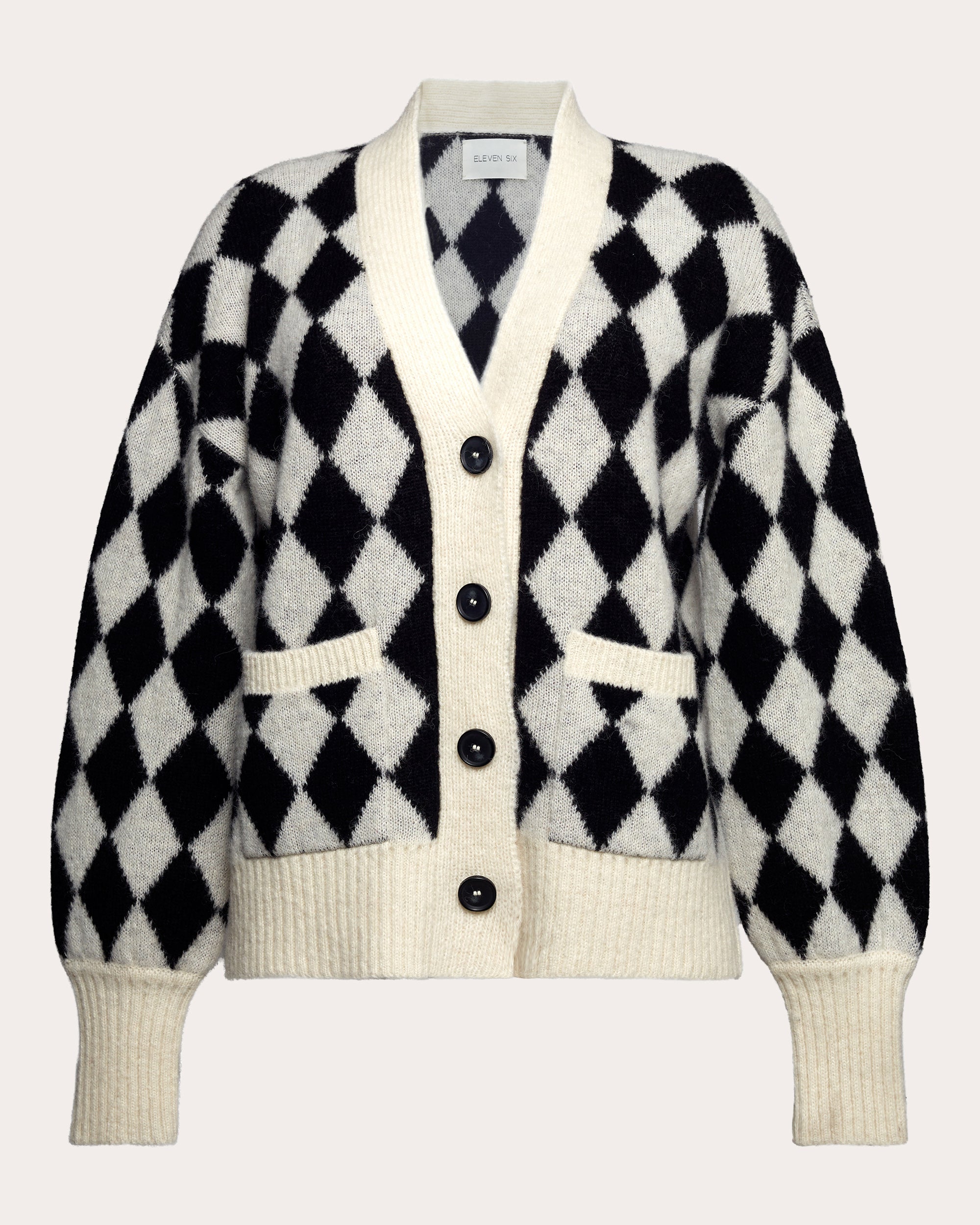 Charly Jacquard-Knit Alpaca-Blend Cardigan